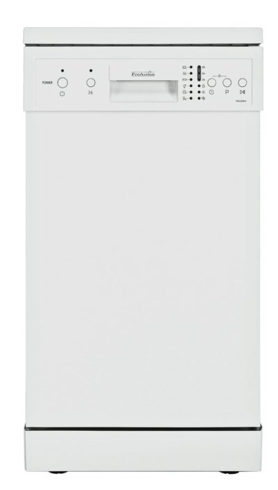 Proaction - PRSLG96W - Slimline Dishwasher - White